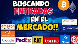 Estas Acciones  han Caído Mucho HOY!! |Hora de Comprar  GOOG, MRNA, AMZN,DIS,TSM,Z BABA, BA,AMCAhora