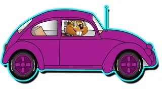 "Grandma's Got a Little Purple Car" - Kids Learn Colors, Funny Song, Teach Children Colours