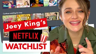 Joey King's Go-To Netflix and Chill Show Will Totally Surprise You | Through My Queue | Cosmopolitan
