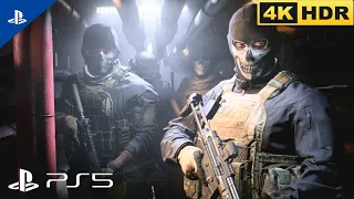 Modern Warfare II “GHOST TEAM” Mission Walkthrough [4K 60FPS] | No Commentary