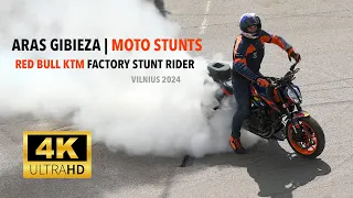 🇱🇹 ARAS GIBIEŽA moto stunt #motostunt #motorcycle #ktm #motoshow #vilnius #moto #motorbike #4k