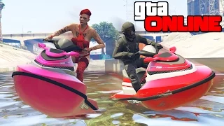 АДСКИЙ ДРИФТ НА ВОДНЫХ СКУТЕРАХ В GTA 5 ONLINE! #177