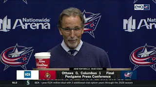 John Tortorella full postgame press conference after Blue Jackets' 4th straight home win