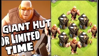 The Giant's Hut Surprise in Builder's Hut!!! Clash Of Clans (Builder Left 2nd Week)- BOOM Attackers