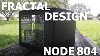 Fractal Design NODE 804 MicroATX Case | Unboxing & Review | RoosterTek