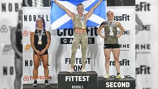 Ali Crawford NOBULL Crossfit Games 2022 World Champion Women (45-49) Scrapbook