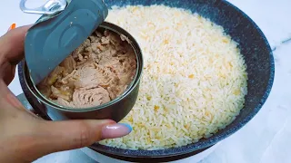 Do you have rice and canned tuna at home? A chic dinner made from simple ingredients