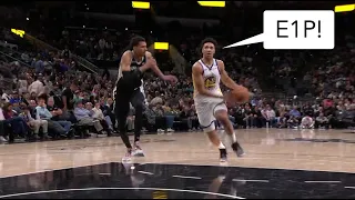 Explain: Trayce Jackson-Davis dunks on Wembanyama and the Spurs with Chris Paul play adjustments