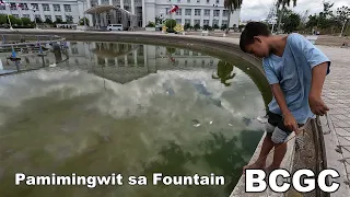 Pamimingwit sa Fountain ng Bacolod City Government Center (BCGC)