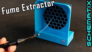 Cordless Solder Fume eXtractor ll Awesome DIY project!