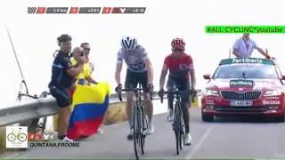 Froome vs Nairo Quintana Vuelta a España 2016 - Tour of Spain 2016