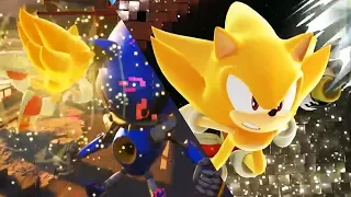 Sonic Forces - All Bosses as Super Sonic