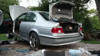 97' BMW 540i open headers