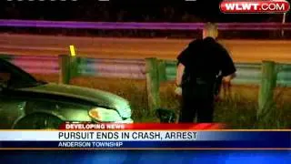 Fleeing Driver Leads Pursuit With 4 Flat Tires