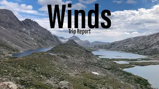 Wind River Range - Bridger Wilderness - WY | 6-day Backpacking Trip Report