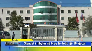 Durrës  Gjendet i mbytur në breg të detit një 50 vjeçar