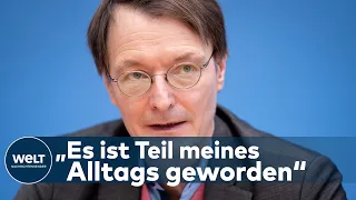 PSYCHO-TERROR GEGEN POLITIKER: Karl Lauterbach berichtet von seinen täglichen Bedrohungen