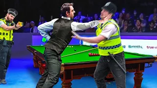 When Snooker Player Gets Angry..