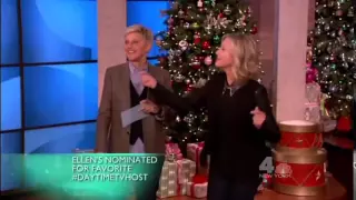 John Travolta and Olivia Newton John on Ellen