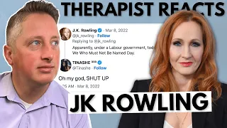 Therapist Reacts to JK Rowling