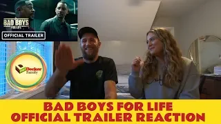 BAD BOYS FOR LIFE - Official Trailer - Reaction the "The Decker Family"