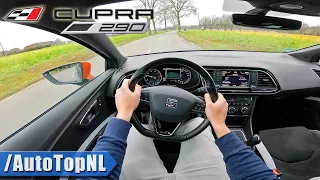 Seat Leon Cupra 290 POV Test Drive by AutoTopNL