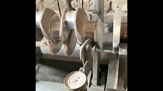 Amazing Resurfacing of 3 Cylinder Engine Crankshaft with Ingenious Technique