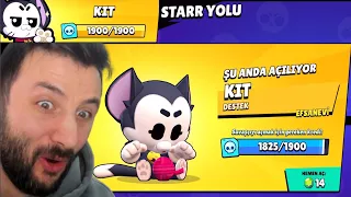 Star Yolundan BEDAVA EFSANEVİ KEDİ KİT Aldım ve MAKSLADIM 😆 Brawl Stars