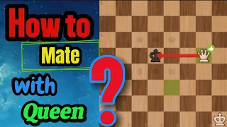 How to Mate by Queen | How to Play Chess | Chess for Beginners | SMK Chess