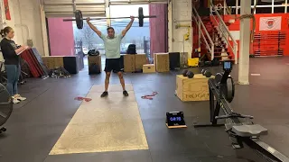 2024 CrossFit Individual Quarterfinals Workout #1 Male RX