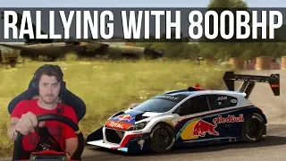 What's It Like To Go Rallying With 800BHP?