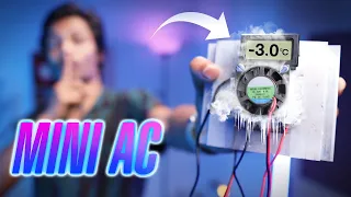 I Made World's First Mini AC ! |How To Make a Mini AC Under 2500 | Homemade MINI Air Conditioner DIY