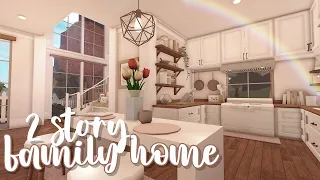 2 story family home ♡ | bloxburg speedbuild | luminto