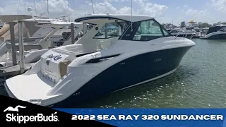 2022 Sea Ray 320 Sundancer Yacht Tour SkipperBud's
