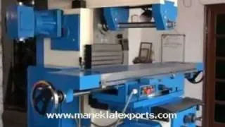 Manek - Universal Milling Machine Model: MU-4GH