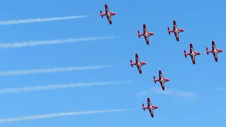 2021 Canadian Forces Snowbirds Full Practice Performance at London International Airport | YXU