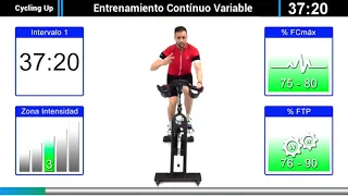Clase Virtual N°1 Cycling Up - Continuo Variable Ciclo Indoor by David Aguado