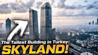 Touring $1,200,000 Splendid Apartment in The Tallest Building in Istanbul | Skyland Vadi Istanbul