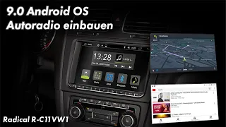 VW 9 ZOLL Android Radio von Radical R-C11VW1