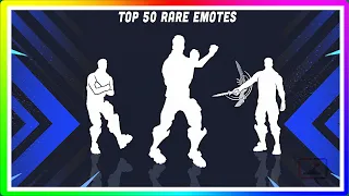 Fortnite TOP 50 RARE EMOTES in June 2024!