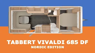 RULOTA tour: Tabbert Vivaldi 685 DF Nordic Edition 2022