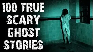 100 TRUE Terrifying & Disturbing Ghost Horror Stories | Halloween Special | (Scary Stories)