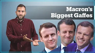 French President Macron’s temper