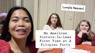 FILIPINO CHRISTMAS PARTY IN KENTUCKY || First Time Nina Hipag sa Pinoy Party