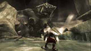 GOD OF WAR : Ghost Of Sparta : Scylla Boss Fight : Kratos vs Scylla : PART2 : PSP