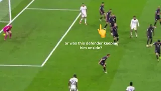 Real Madrid v Bayern OFFSIDE GOAL controversy | UCL 2024 semi final