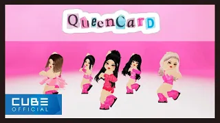 ((G)I-DLE) - '퀸카 (Queencard)'DANCE PERFORMANCE VIDEO (Roblox Version)