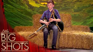 Cian Wows With Uilleann Pipes! 🇮🇪 | Little Big Shots