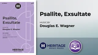 Psallite, Exsultate (SAB) | Douglas E. Wagner