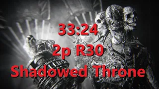 2p Shadowed Throne Round 30 World Record w/ no cons.